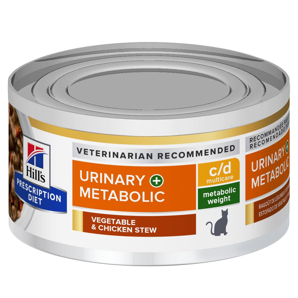 c/d Multicare + Metabolic Weight, Urinary Care + Weight Cat Food
